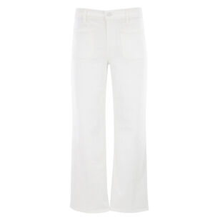 The Patch Pocket Mid Rise Maven Ankle Jean