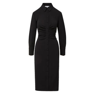 Loxley Long Sleeve Midi Shirtdress
