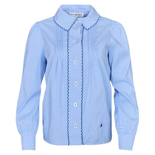 James Checkered Collared Long Sleeve Shirt