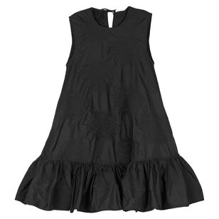 Lala Sleeveless Borus Jacquard Mini Dress