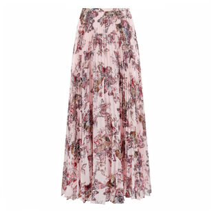 Torin Pleated Maxi Skirt
