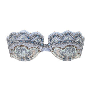 Wanderlust Scallop Balconette Swim Top