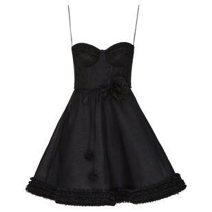 Luna Sleeveless Ruffle Mini Dress