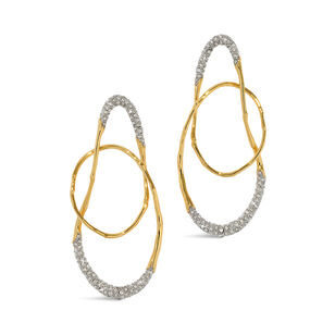 Sonales Crystal Large Orbit Earrings
