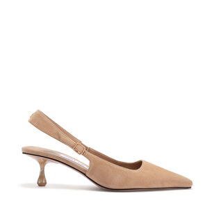 Amel 50mm Suede Slingback Heels