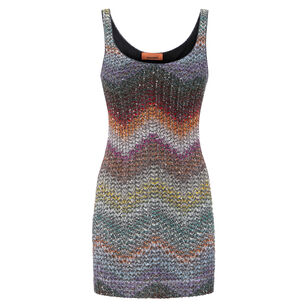 Sleeveless Sequin Mini Dress