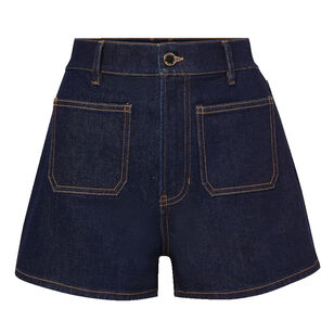 Elijah Patch Pocket Denim Short