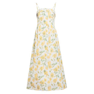 Gigi Sleeveless Floral Midi Dress