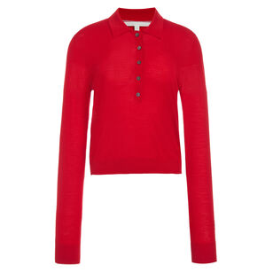 The Dea Long Sleeve Polo Top