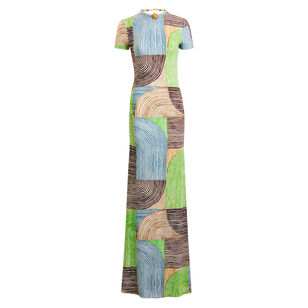 Yara Short Sleeve Maxi Dress