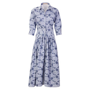 Indy Collared Midi Dress