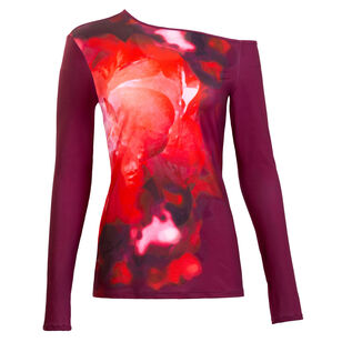 Sabra Long Sleeve Jersey Blouse