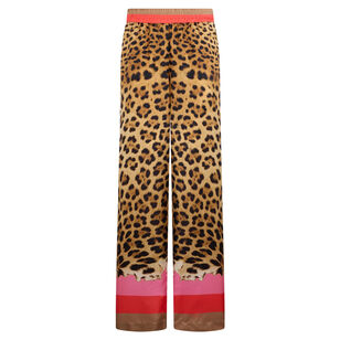 Palazzo Pants with Cavalli Pop Print